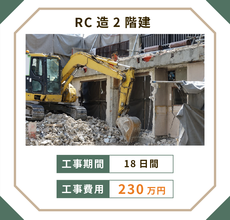 RC造2階建て